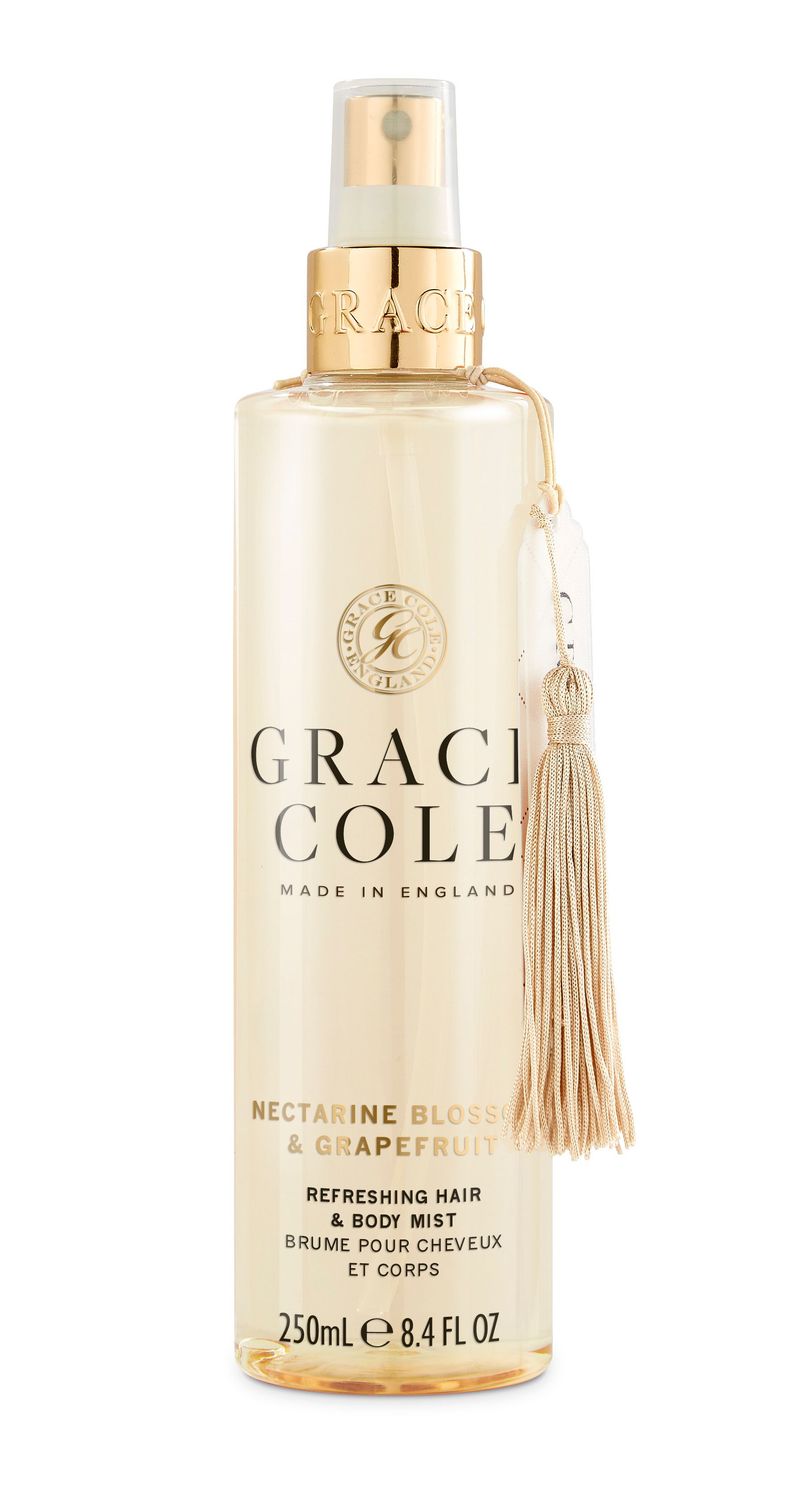 Grace Cole Boutique Nectarine Blossom & Grapefruit Hair & Body Mist 250ml
