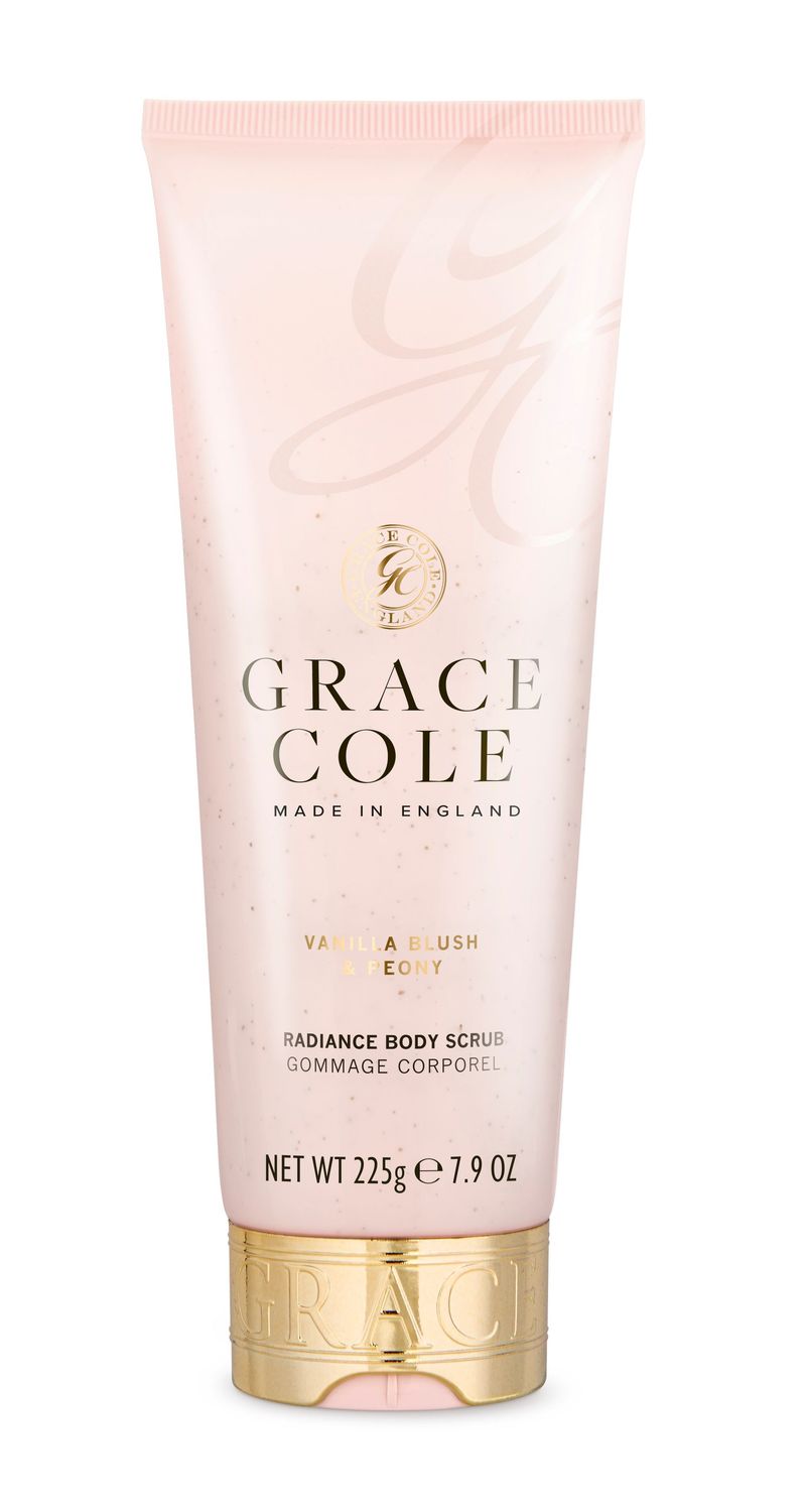 Grace Cole Boutique Vanilla Blush & Peony Body Scrub 238ml