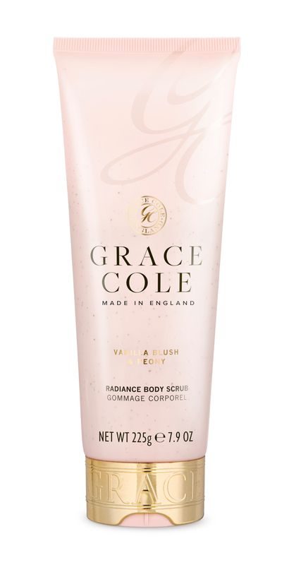 Grace Cole Boutique Vanilla Blush & Peony Body Scrub 238ml