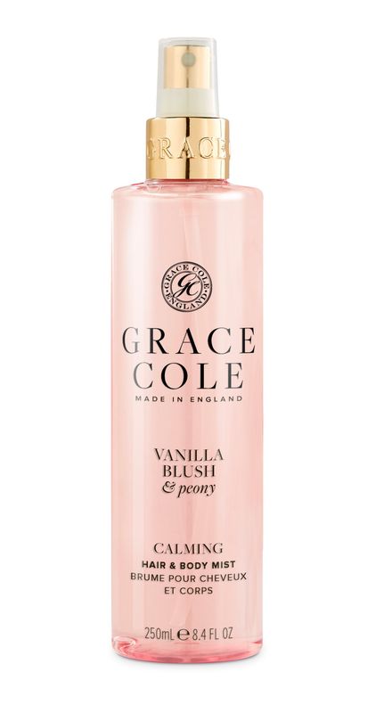 Grace Cole Boutique Vanilla Blush & Peony Hair & Body Mist 250ml