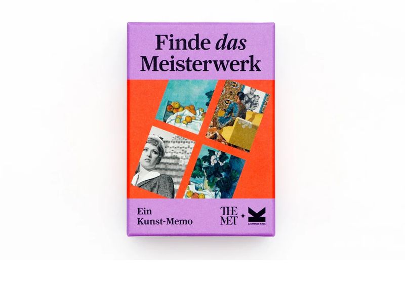 Finde das Meisterwerk! Memo-Spiel