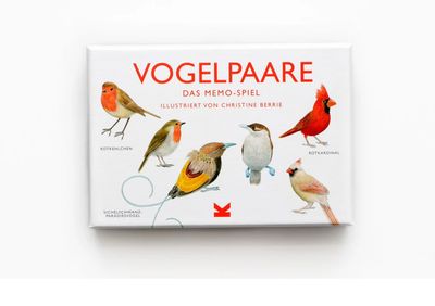 Vogelpaare Memo-Spiel