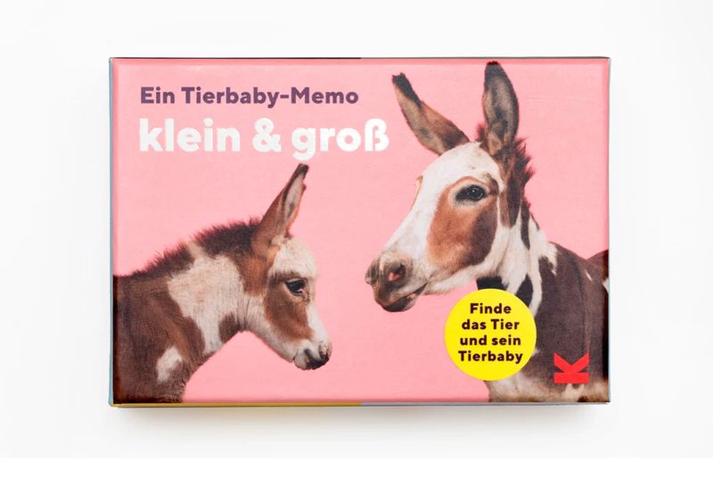 klein & groß, Ein Tierbaby Memo
