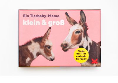 klein & groß, Ein Tierbaby Memo klein & groß, Ein Tierbaby Memo