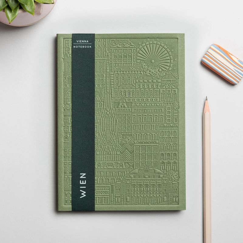 The Vienna Notebook Green