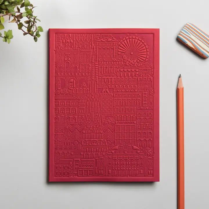 The Vienna Notebook Red The Vienna Notebook Red