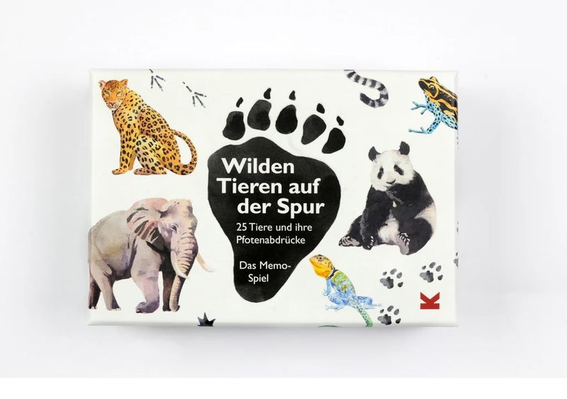 Wilde Tieren Memo-Spiel