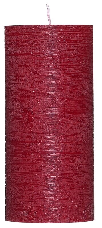 Rustic-Kerze 68x150mm Rot