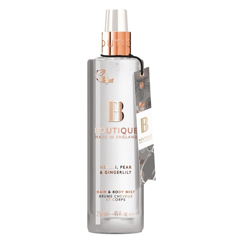 Grace Cole Boutique Neroli, Pear & Gingerlily Hair & Body Mist 250ml