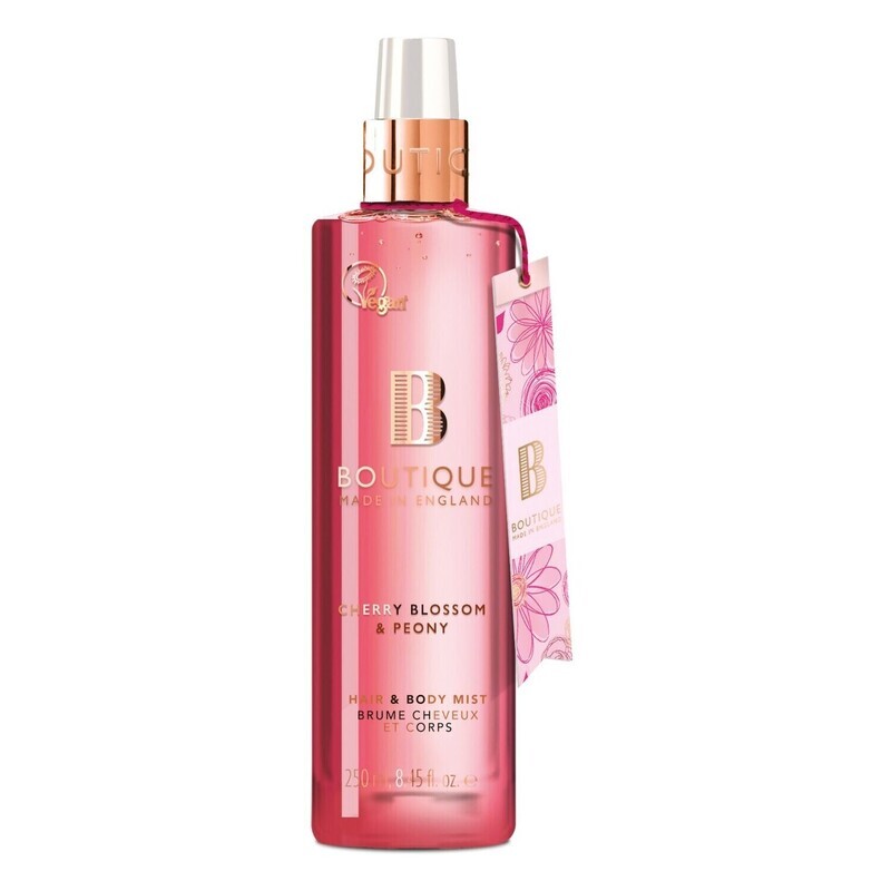 Grace Cole Boutique Cherry Blossom & Peony Hair & Body Mist 250ml