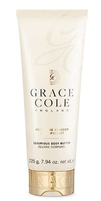 Grace Cole Boutique Nectarine Blossom & Grapefruit Body Butter 225g