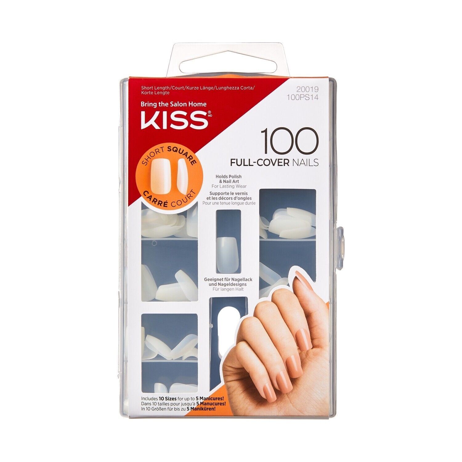 100 Nails - Short Square 100 Nails - Short Square