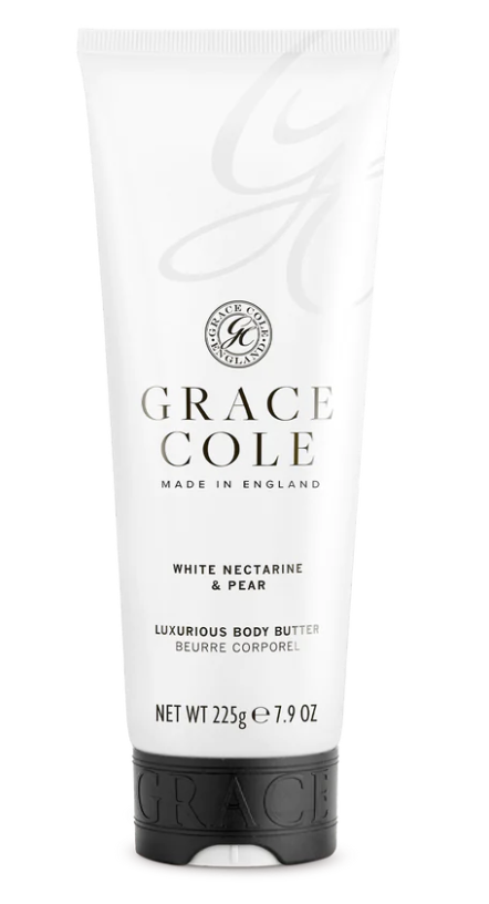 Grace Cole Boutique White Nectarine & Pear Body Butter 225g Grace Cole Boutique White Nectarine & Pear Body Butter 225g