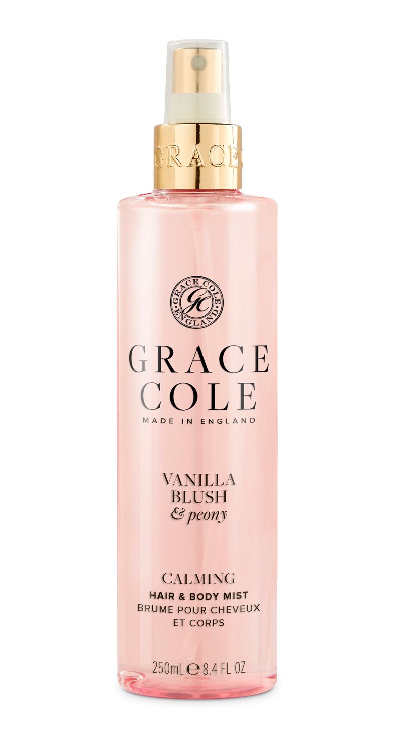 Grace Cole Boutique Vanilla Blush & Peony Hair & Body Mist 250ml