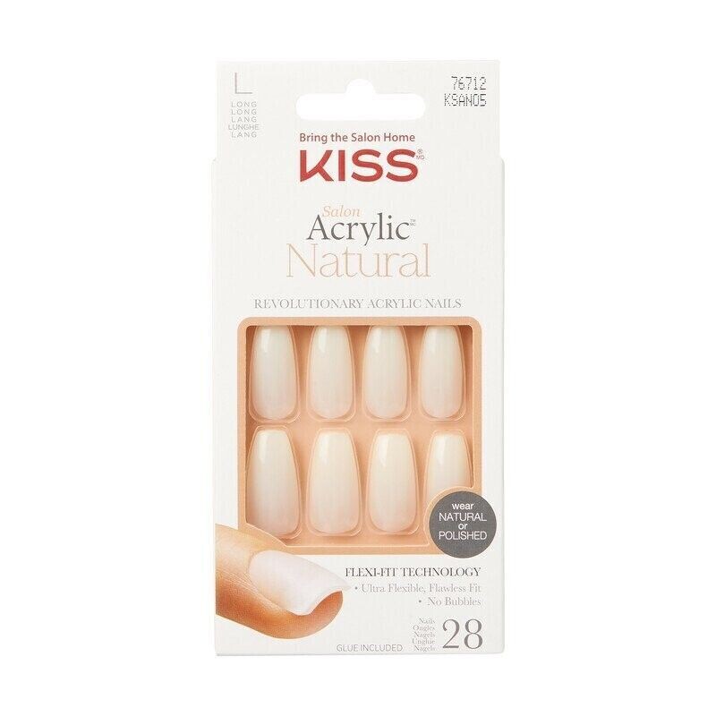 Salon Acrylic Natural Nails - Strong Enough Salon Acrylic Natural Nails - Strong Enough