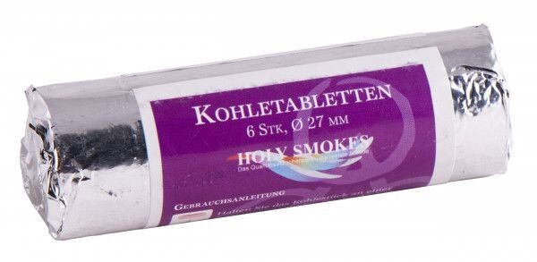 Kohletabletten 2,7 cm 6 Tabletten