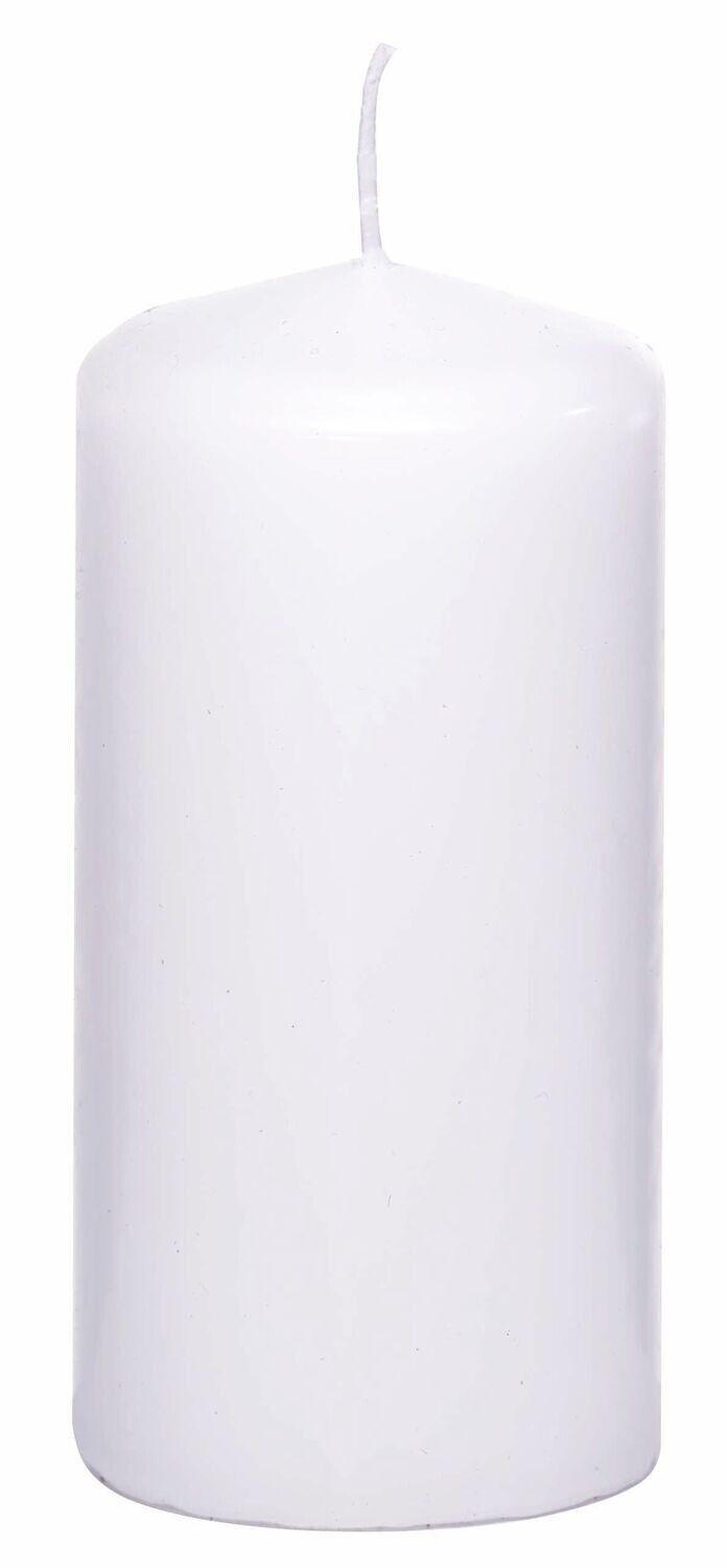 Kerze Weiss 78x150mm