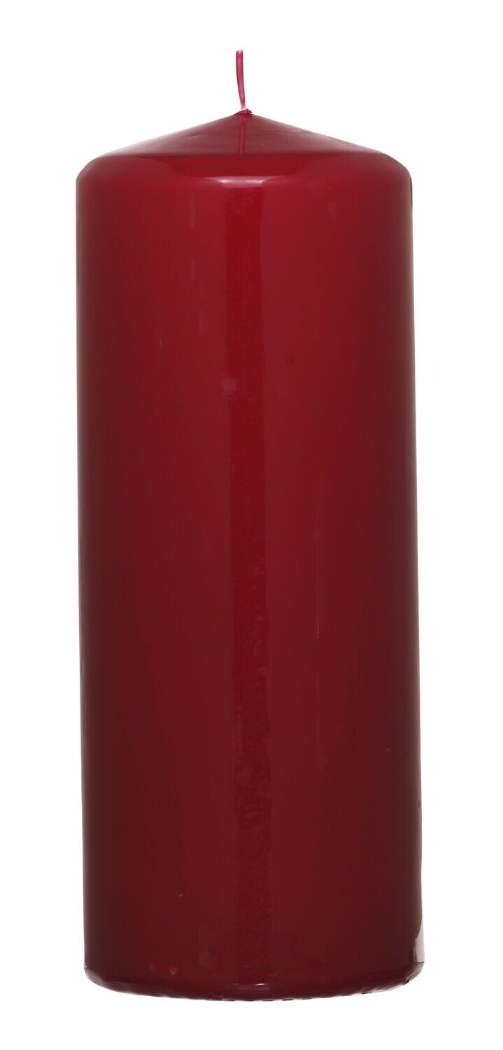 Kerze Bordeaux 78x200mm