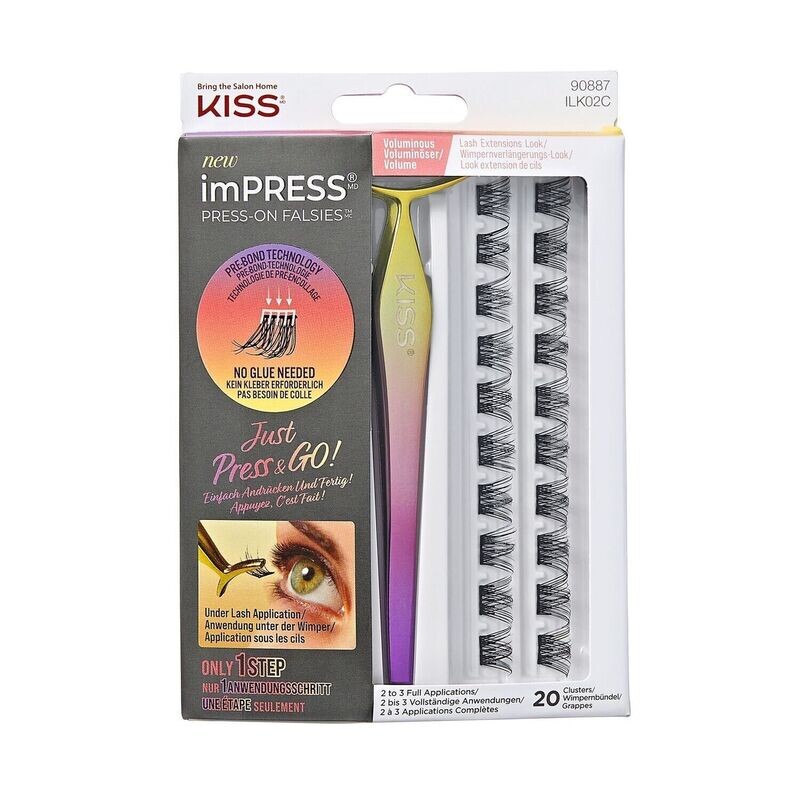 imPRESS Press-On Falsies - Voluminous Lash Extension Look imPRESS Press-On Falsies - Voluminous Lash Extension Look