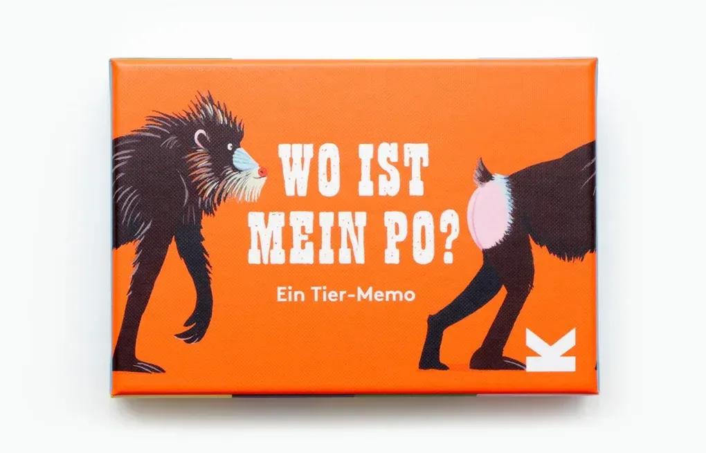 Wo ist mein Po? Memospiel