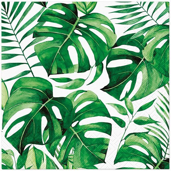Serviette Monstera