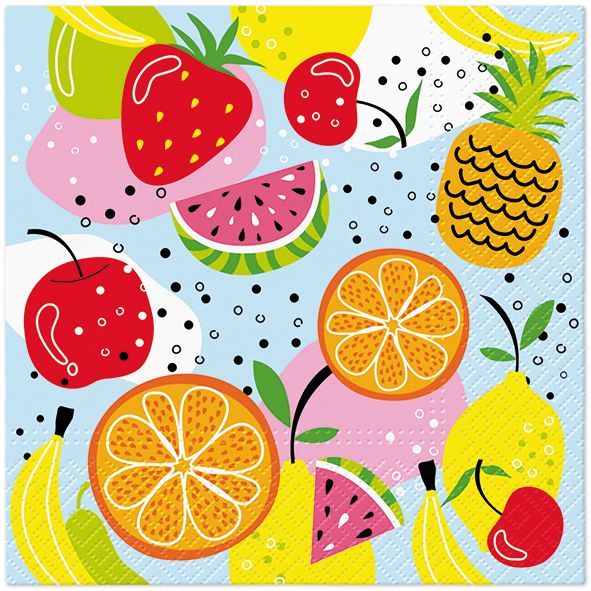 Serviette Fruits Mania