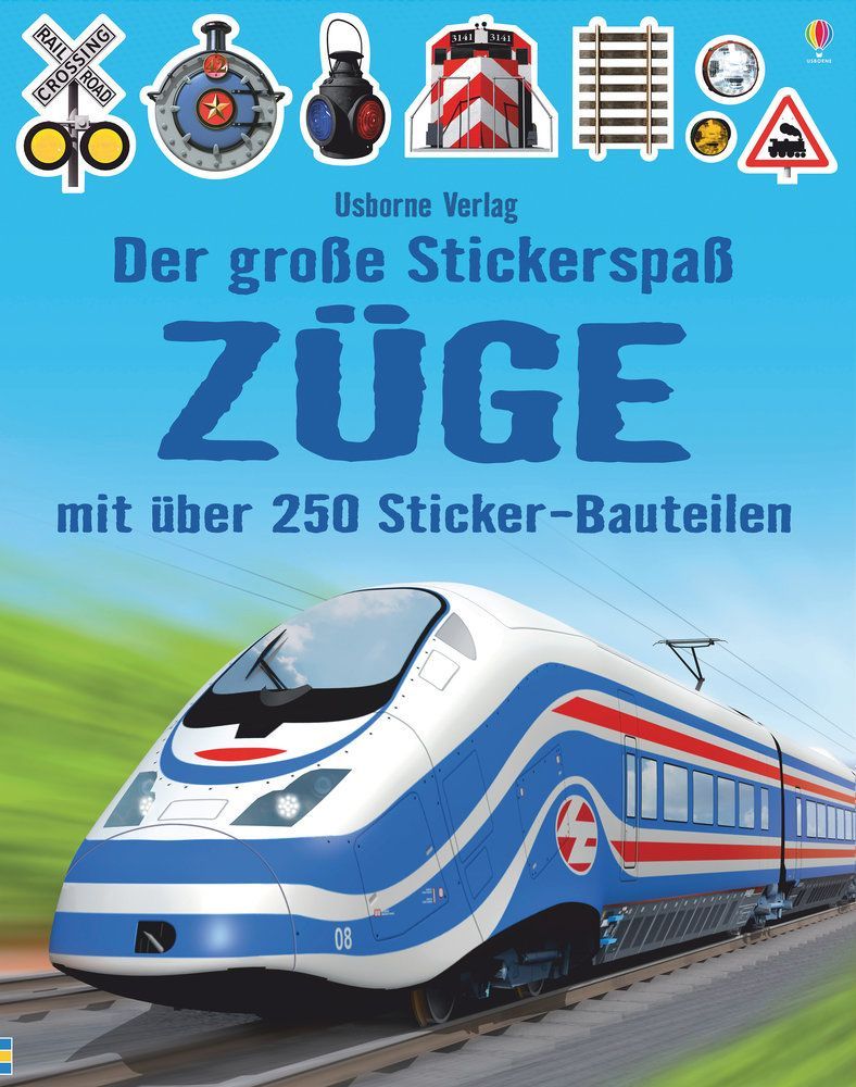 Der große Stickerspaß: Züge Der große Stickerspaß: Züge