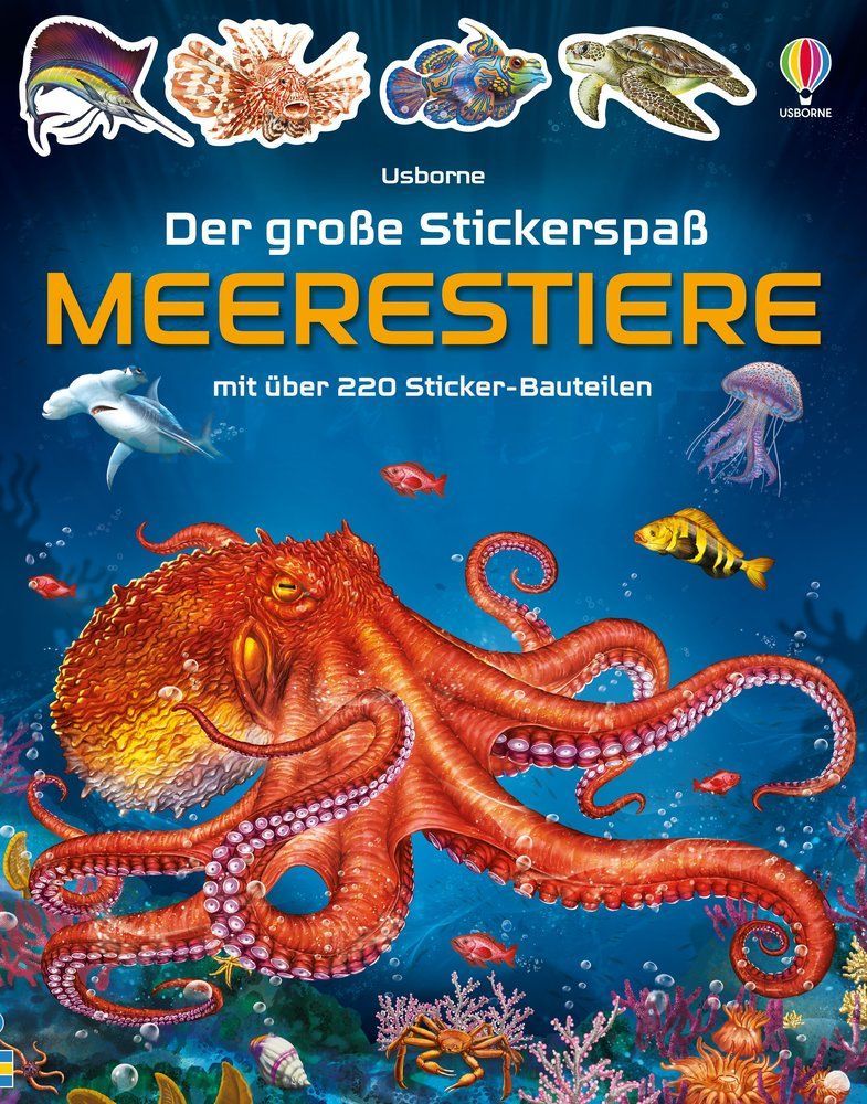 Der große Stickerspaß: Meerestiere Der große Stickerspaß: Meerestiere