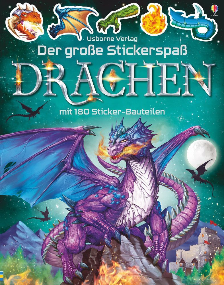 Der große Stickerspaß: Drachen Der große Stickerspaß: Drachen