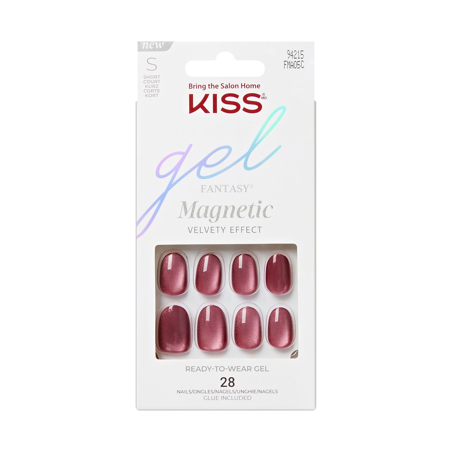 KISS Gel Fantasy Magnetic Velvety Effect Nails - Set Us Free KISS Gel Fantasy Magnetic Velvety Effect Nails - Set Us Free