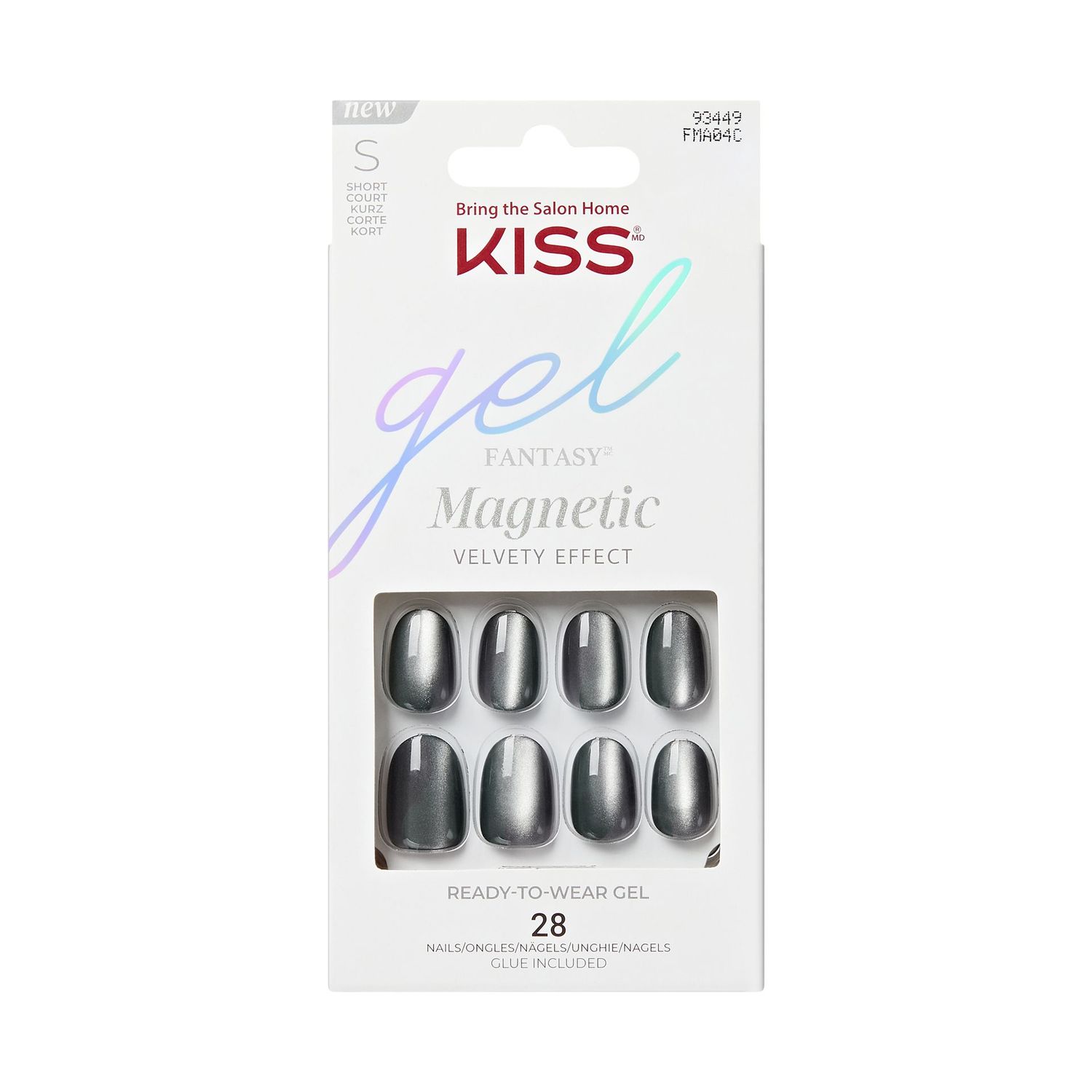 KISS Gel Fantasy Magnetic Velvety Effect Nails - Dial Me