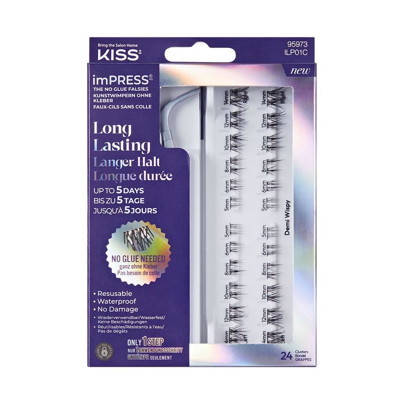 imPress Long Lasting No Glue Press-On Falsies - Demi Wispy imPress Long Lasting No Glue Press-On Falsies - Demi Wispy