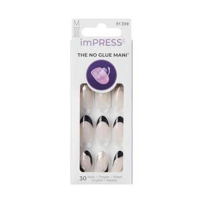 KISS imPress The No Glue Mani Mod French - Illusion