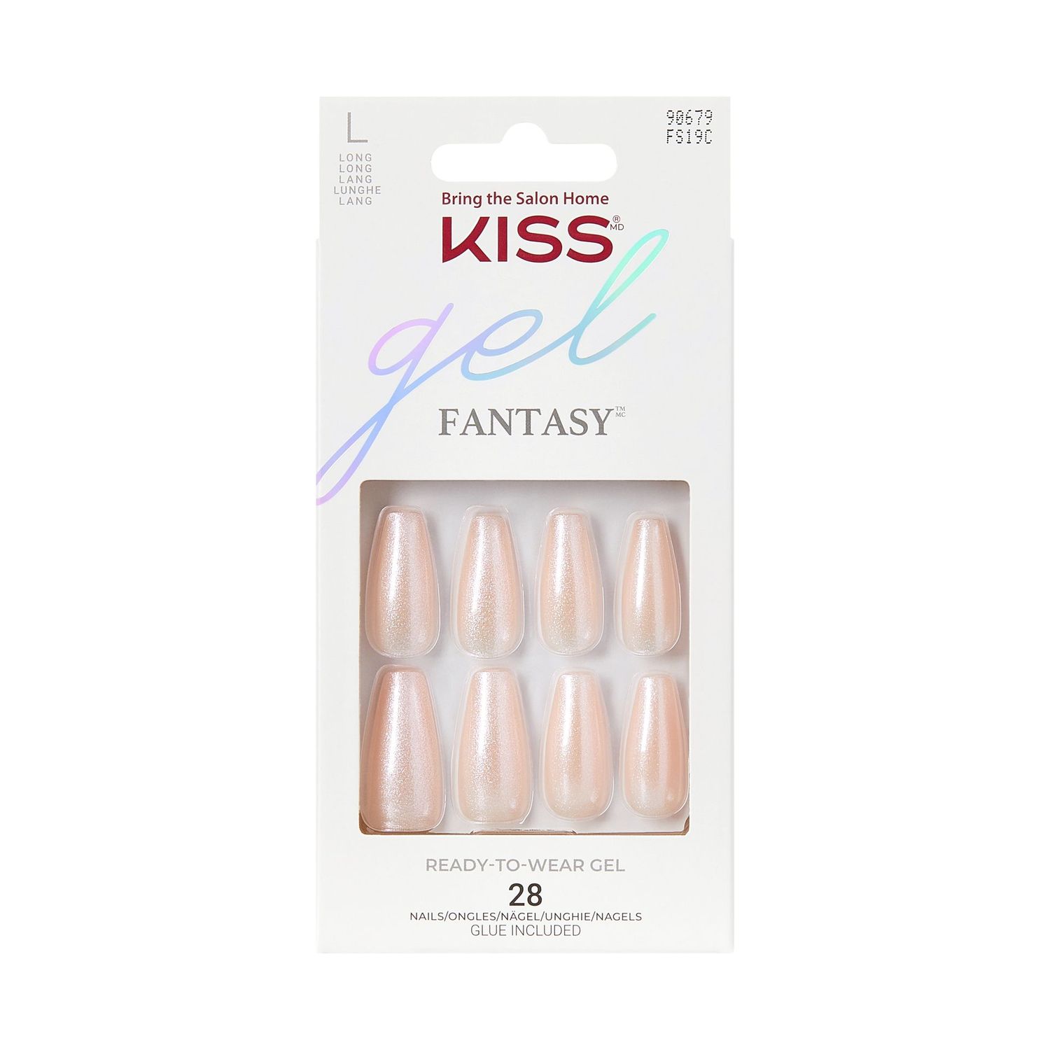 Gel Fantasy Sculpted Nails - Hold Me Closer