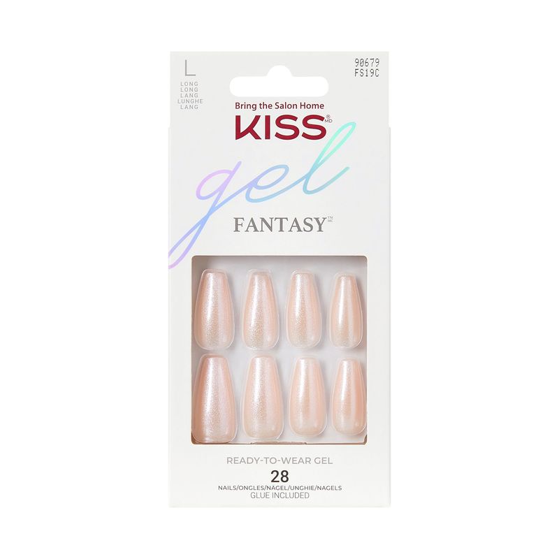 Gel Fantasy Sculpted Nails - Hold Me Closer Gel Fantasy Sculpted Nails - Hold Me Closer