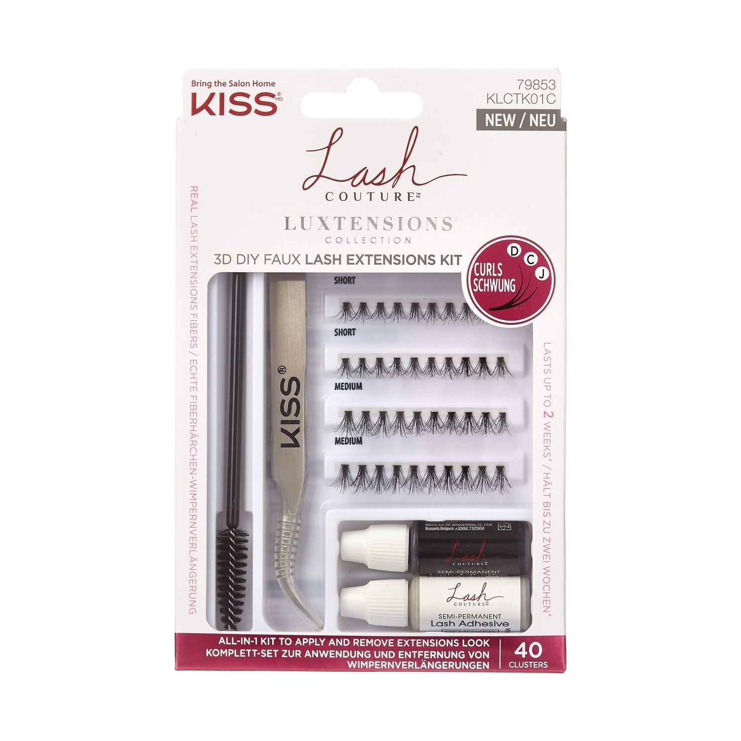 Lash Couture LuXtension 3D DIY Faux Lash Extensions Kit Lash Couture LuXtension 3D DIY Faux Lash Extensions Kit