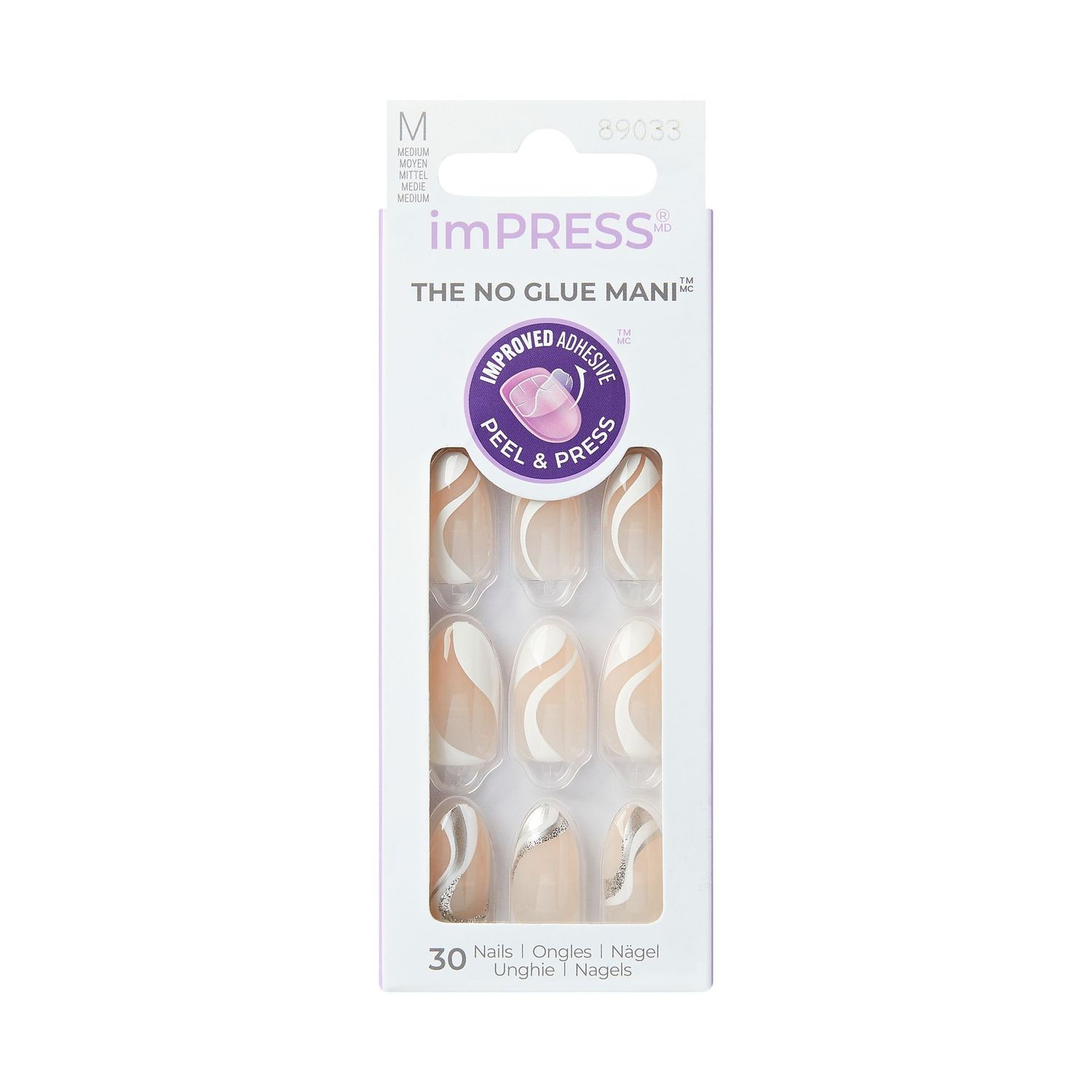 KISS imPress Press-On Manicure - On My Mind KISS imPress Press-On Manicure - On My Mind