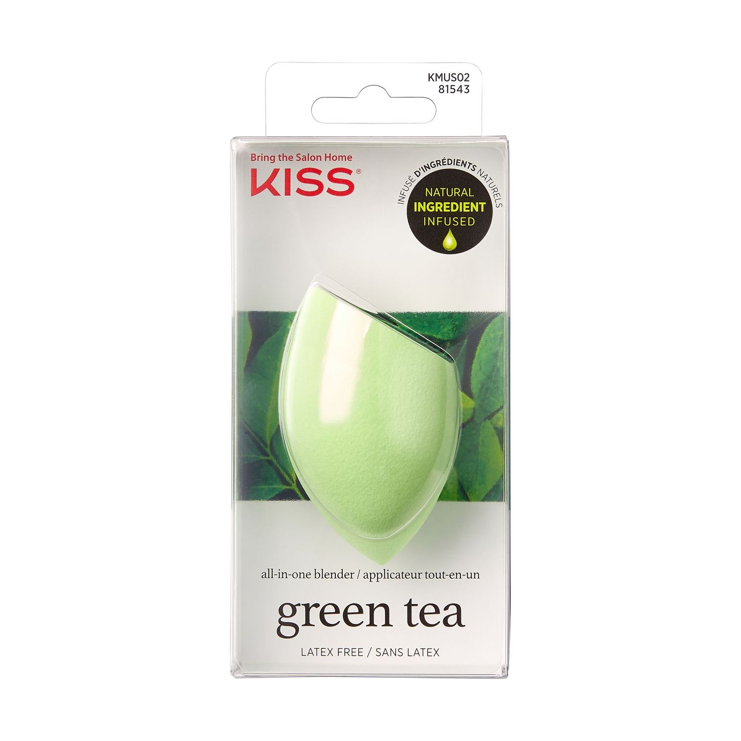 KISS Green Tea Infused Make Up Sponge KISS Green Tea Infused Make Up Sponge