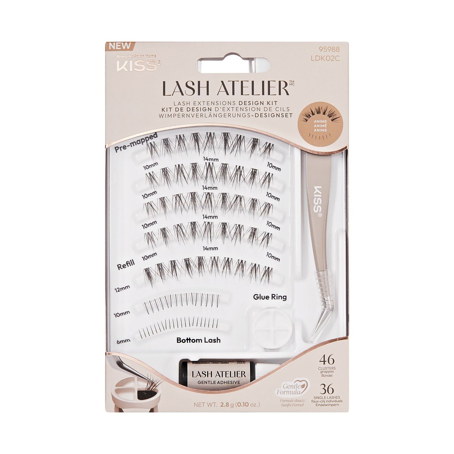 Lash Atelier Lash Extensions Design Kit - Anime Lash Atelier Lash Extensions Design Kit - Anime