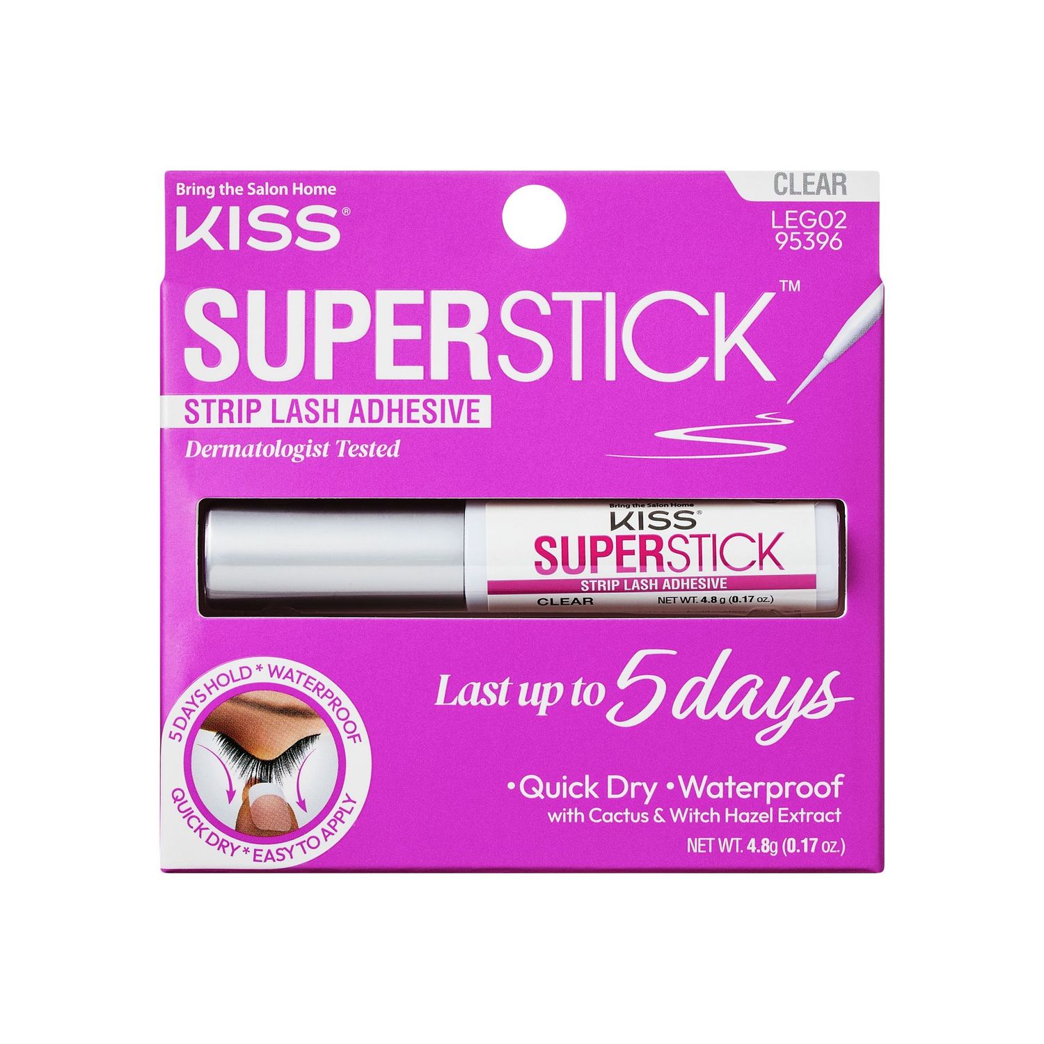 Superstick Strip Lash Adhesive - Clear Superstick Strip Lash Adhesive - Clear