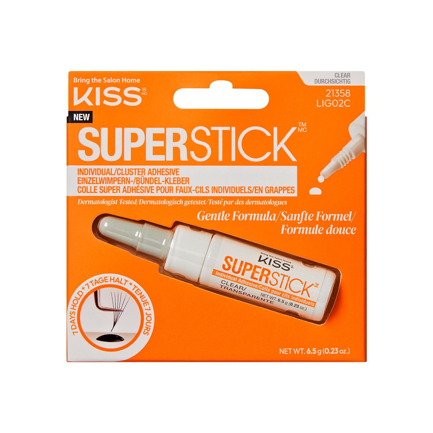 Superstick Individual/Cluster Lash Adhesive - Clear