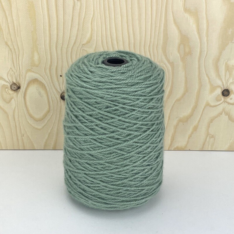 100 Wool Rug Yarn On Cones Candy Green