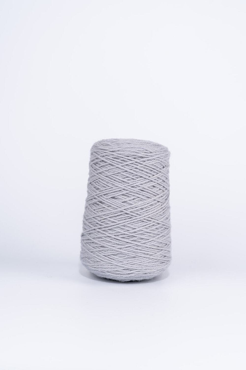 100% Wool Rug Yarn On Cones - Smokey Grey
