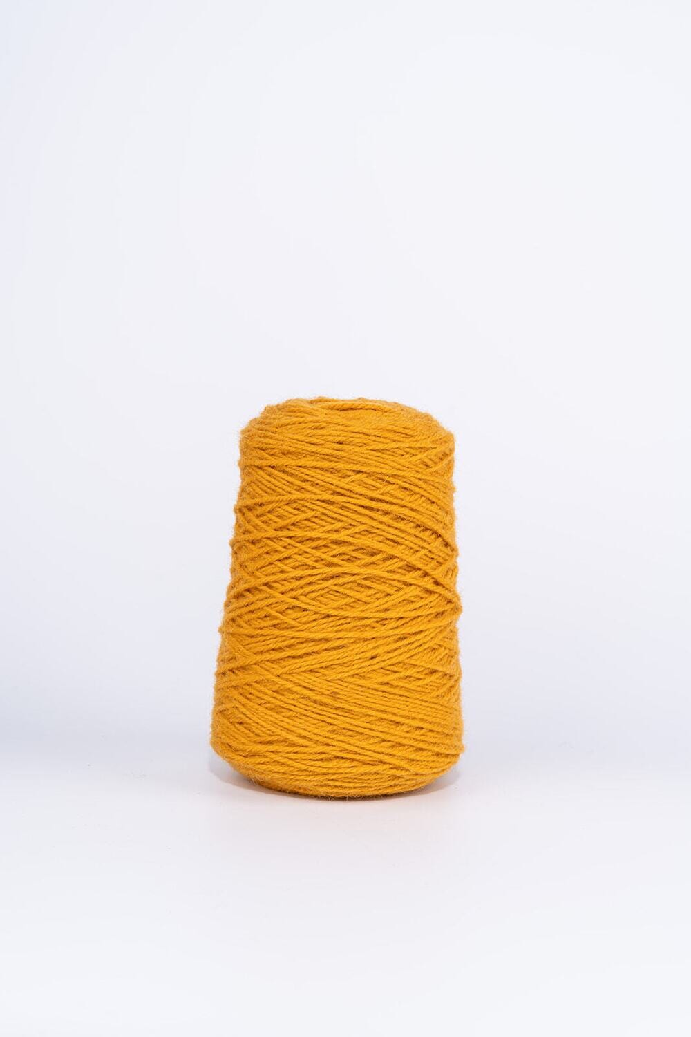 100% Wool Rug Yarn On Cones - Carrot