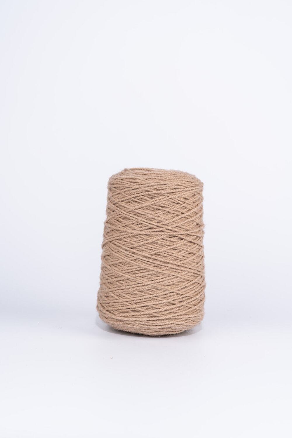 100% Wool Rug Yarn On Cones - Mokka