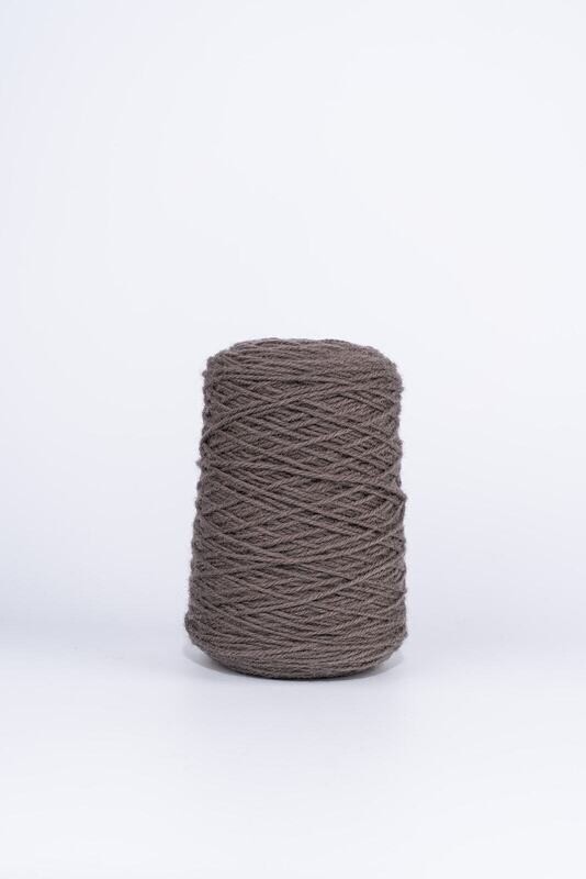 100% Wool Tufting Yarn - Ash Grey
