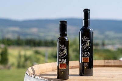 Масло оливковое нерафинированное высшего качества (Extra virgin olive oil) BUTA ASSOS PREMIUM полифенольное из оливок раннего урожая в ст. бут. 250 мл