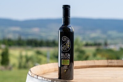 Масло оливковое нерафинированное высшего качества (Extra virgin olive oil) BUTA ASSOS PREMIUM ORGANIC полифенольное из оливок раннего урожая в ст. бут. 500 мл
