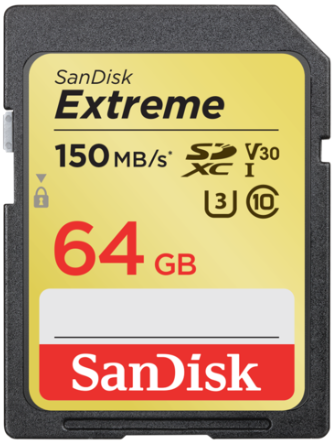64GB SD Memory Card