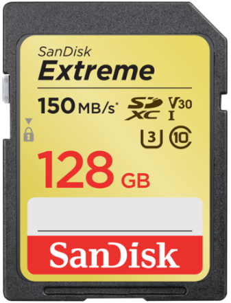 128GB SD Memory Card